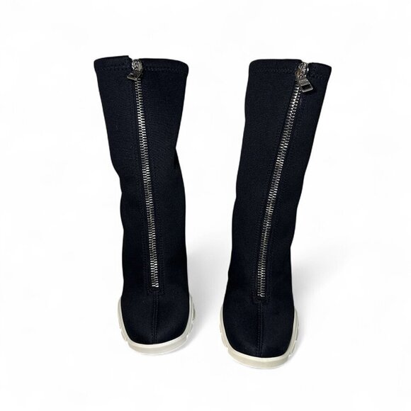 Alexander McQueen Neoprene Zip Booties 37.5 EU NWT - Picture 10 of 11